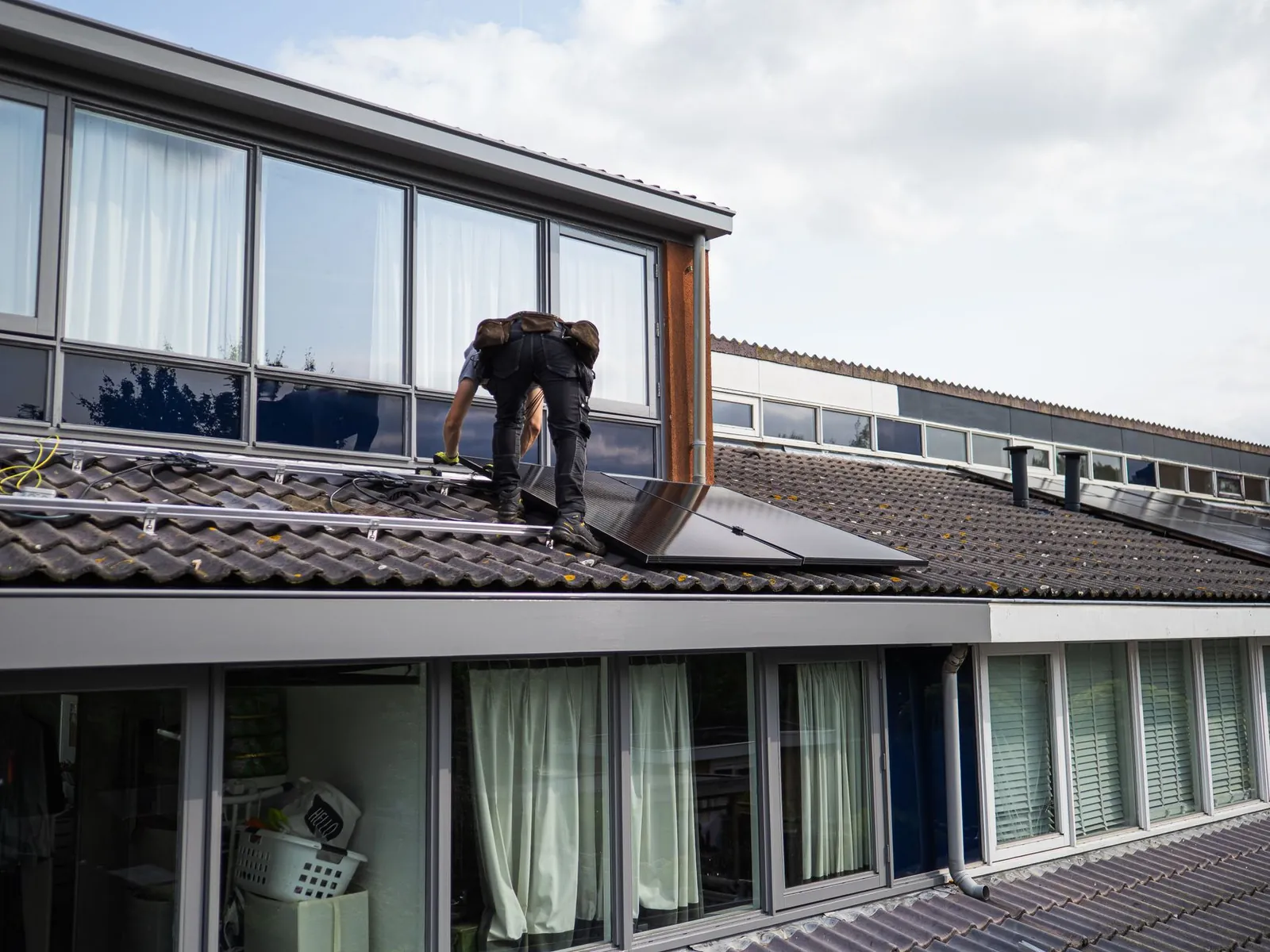 Audit énergétique d'une maison avant installation de panneaux solaires